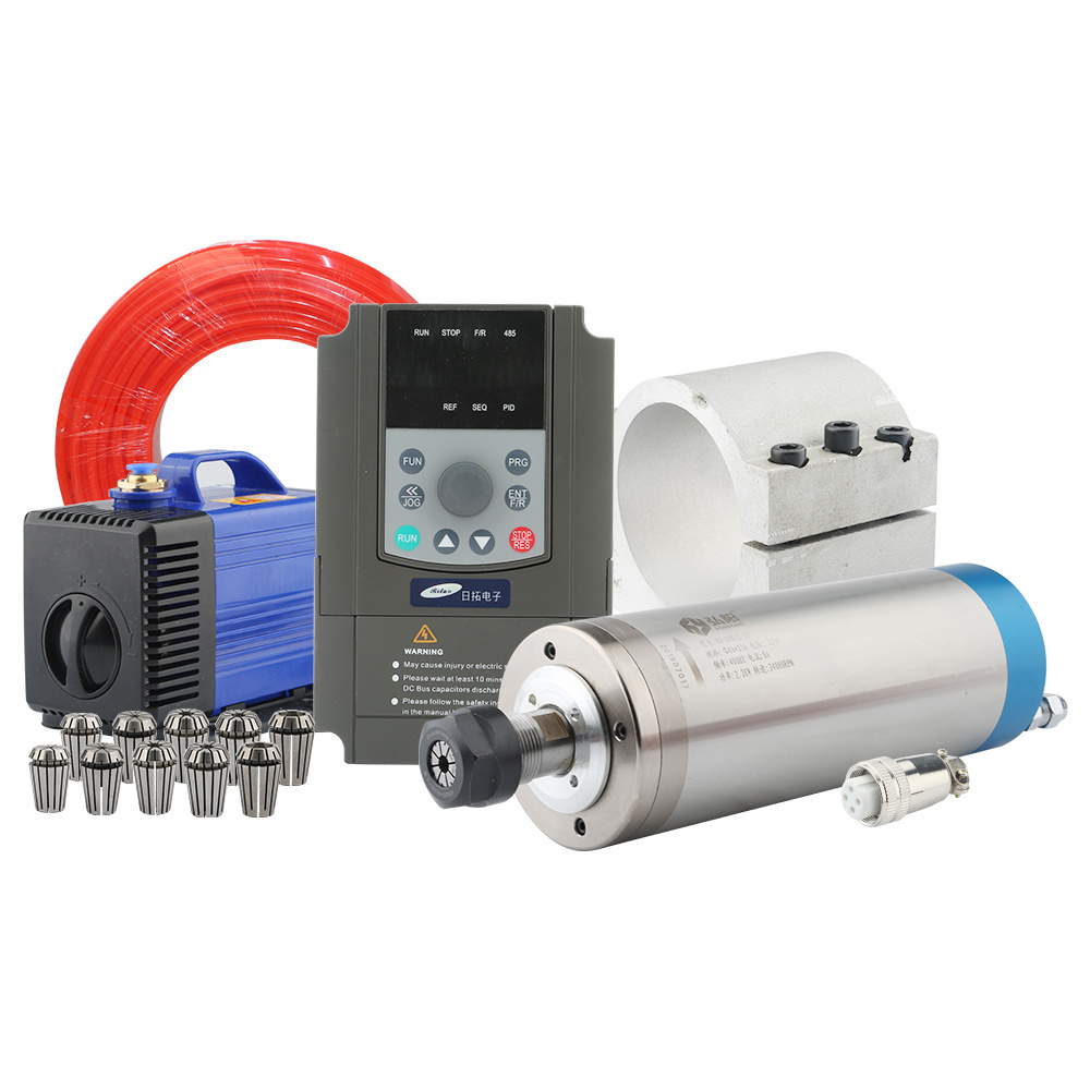 2.2Kw Water Cooled Spindle Kit Vfd - Kit de routeur CNC 2,2 kW,