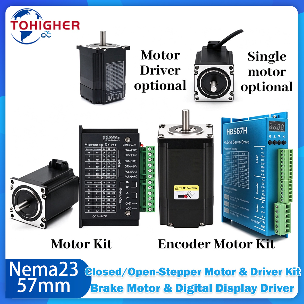 Nema 23 Closed Loop Stepper Motor Driver Kit - Kit de moteur pas à pas